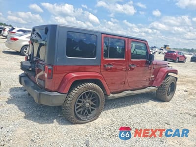 Trzecie zdjęcie samochodu z tyłu: 2007 JEEP WRANGLER SAHARA VIN:1J4GA59157L113188 - miniatura