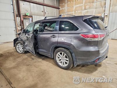 Drugie zdjęcie samochodu z przodu: 2014 TOYOTA HIGHLANDER LE VIN:5TDBKRFH5ES020155 - miniatura