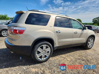 Trzecie zdjęcie samochodu z tyłu: 2010 GMC ACADIA SLT-2 VIN:1GKLVNED3AJ188150 - miniatura