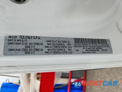 Zdjęcie 13 z 13 samochodu: 2017 RAM PROMASTER CITY VIN:ZFBERFABXH6H03988 - miniatura