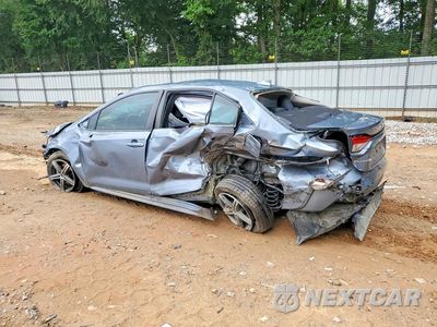 Drugie zdjęcie samochodu z przodu: 2021 TOYOTA COROLLA LE VIN:5YFEPMAE5MP176525 - miniatura