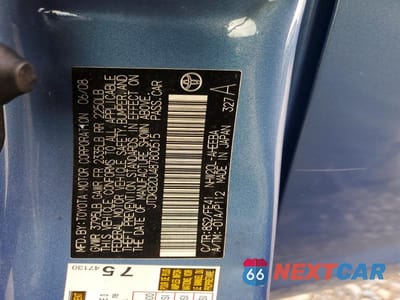 Zdjęcie 12 z 12 samochodu: 2008 TOYOTA PRIUS BASE VIN:JTDKB20U487800515 - miniatura
