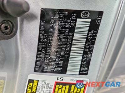 Zdjęcie 12 z 12 samochodu: 2023 TOYOTA CAMRY LE VIN:4T1R11AK8PU810968 - miniatura