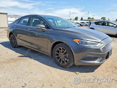 Czwarte zdjęcie samochodu z boku: 2018 FORD FUSION SE VIN:3FA6P0HD8JR153830 - miniatura