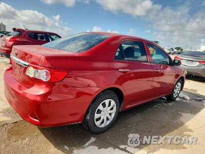 Trzecie zdjęcie samochodu z tyłu: 2013 TOYOTA COROLLA L VIN:5YFBU4EE7DP206579 - miniatura