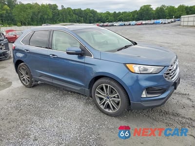 Czwarte zdjęcie samochodu z boku: 2019 FORD EDGE TITANIUM VIN:2FMPK3K95KBB11789 - miniatura