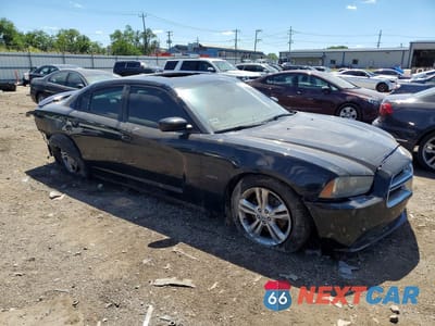 Czwarte zdjęcie samochodu z boku: 2013 DODGE CHARGER R/T VIN:2C3CDXDT9DH537888 - miniatura