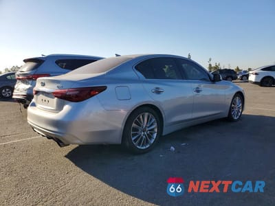 Trzecie zdjęcie samochodu z tyłu: 2020 INFINITI Q50 3.0T LUXE VIN:JN1EV7AP9LM206817 - miniatura