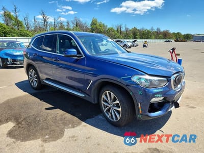 Czwarte zdjęcie samochodu z boku: 2019 BMW X3 XDRIVE30I VIN:5UXTR9C50KLD94147 - miniatura