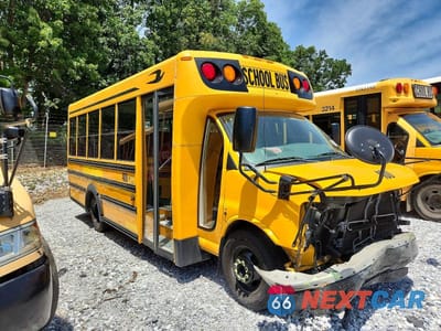 2012 CHEVROLET EXPRESS G3500 SCHOOL BUS 1GB3G3BG8C1136688 - główne zdjęcie licytacji z USA - miniatura