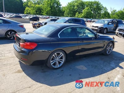 Trzecie zdjęcie samochodu z tyłu: 2017 BMW 430I VIN:WBA4U7C53H5H19344 - miniatura