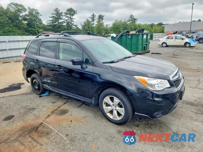 Czwarte zdjęcie samochodu z boku: 2015 SUBARU FORESTER 2.5I PREMIUM VIN:JF2SJADC6FH840974 - miniatura