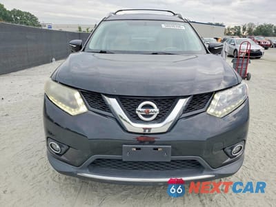 Piąte zdjęcie samochodu w środku: 2014 NISSAN ROGUE SL VIN:5N1AT2MT1EC824229 - miniatura