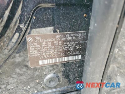Zdjęcie 12 z 12 samochodu: 2012 BMW 750 LXI VIN:WBAKC8C56CC434817 - miniatura