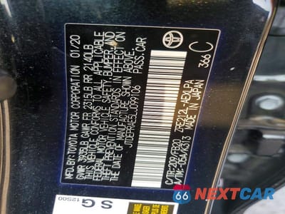Zdjęcie 12 z 12 samochodu: 2020 TOYOTA COROLLA LE VIN:JTDEPRAE5LJ099106 - miniatura