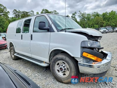 Czwarte zdjęcie samochodu z boku: 2025 GMC SAVANA G2500 VIN:1GTW7AFP6S1169405 - miniatura