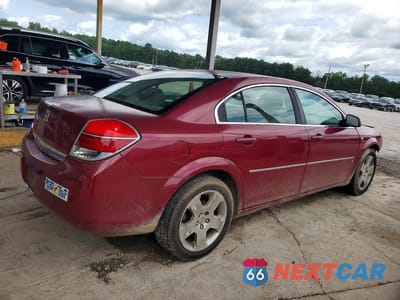Trzecie zdjęcie samochodu z tyłu: 2007 SATURN AURA XE VIN:1G8ZS57N87F136605 - miniatura