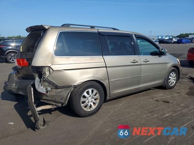Trzecie zdjęcie samochodu z tyłu: 2010 HONDA ODYSSEY EX VIN:5FNRL3H49AB107252 - miniatura