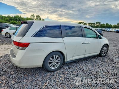 Trzecie zdjęcie samochodu z tyłu: 2015 HONDA ODYSSEY EXL VIN:5FNRL5H69FB070952 - miniatura