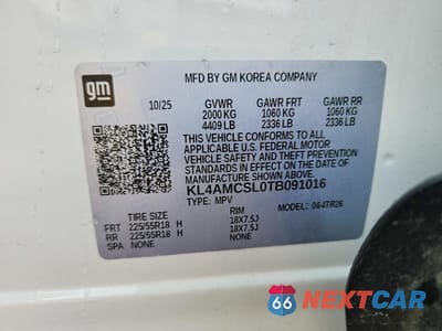 Zdjęcie 12 z 12 samochodu: 2026 BUICK ENCORE GX PREFERRED VIN:KL4AMCSL0TB091016 - miniatura