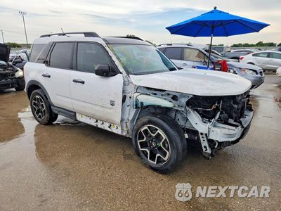 Czwarte zdjęcie samochodu z boku: 2021 FORD BRONCO SPORT BIG BEND VIN:3FMCR9B69MRA52642 - miniatura