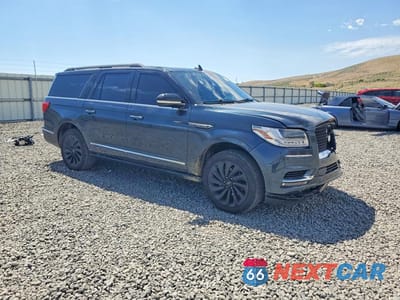 Czwarte zdjęcie samochodu z boku: 2021 LINCOLN NAVIGATOR L BLACK LABEL VIN:5LMJJ3TT1MEL09745 - miniatura