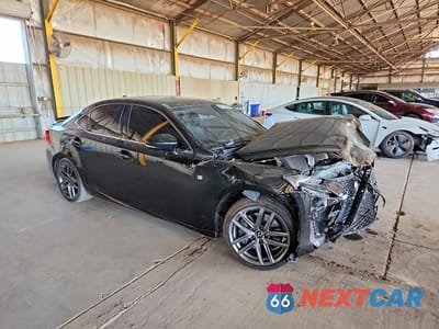 Czwarte zdjęcie samochodu z boku: 2019 LEXUS IS 350 VIN:JTHCZ1D27K5017080 - miniatura