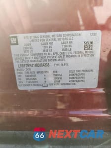 Zdjęcie 14 z 14 samochodu: 2021 BUICK ENVISION ESSENCE VIN:LRBFZNR41MD084233 - miniatura