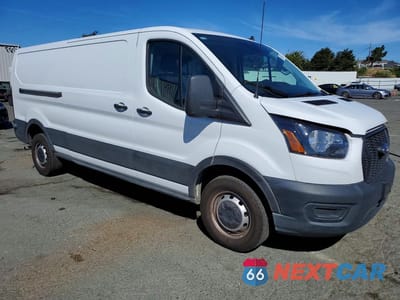 Czwarte zdjęcie samochodu z boku: 2024 FORD TRANSIT 150 DELIVERY VAN VIN:1FTYE1Y89RKB17663 - miniatura
