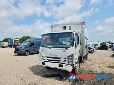 Drugie zdjęcie samochodu z przodu: 2019 ISUZU NPR HD - BOX TRUCK VIN:54DC4W1B5KS807735 - miniatura