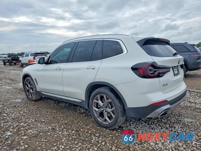 Drugie zdjęcie samochodu z przodu: 2022 BMW X3 SDRIVE30I VIN:5UX43DP05N9K35419 - miniatura
