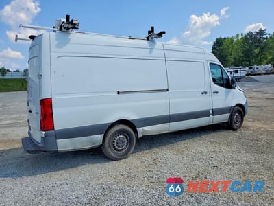 Trzecie zdjęcie samochodu z tyłu: 2021 MERCEDES BENZ SPRINTER 2500 VIN:W1W40CHY0MT055022 - miniatura