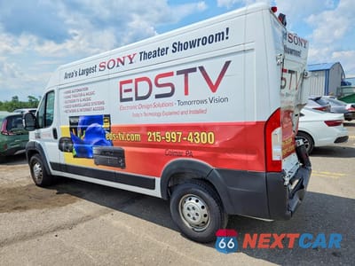 Drugie zdjęcie samochodu z przodu: 2021 RAM PROMASTER 2500 DELIVERY VAN VIN:3C6ERVDG0ME502639 - miniatura