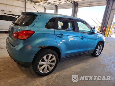 Trzecie zdjęcie samochodu z tyłu: 2013 MITSUBISHI OUTLANDER SPORT ES VIN:4A4AR3AU4DE014868 - miniatura