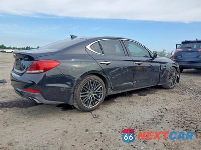 Trzecie zdjęcie samochodu z tyłu: 2019 GENESIS G70 ELITE VIN:KMTG34LA0KU030856 - miniatura