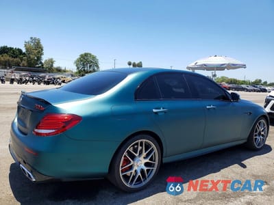 Trzecie zdjęcie samochodu z tyłu: 2020 MERCEDES-BENZ E 63 AMG-S 4MATIC VIN:WDDZF8KB9LA703250 - miniatura