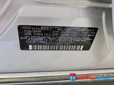 Zdjęcie 13 z 13 samochodu: 2026 HYUNDAI SONATA HYBRID BLUE VIN:KMHL24JJ1TA161943 - miniatura