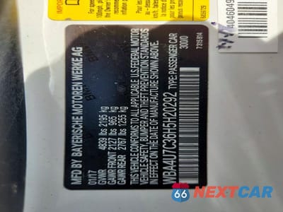 Zdjęcie 12 z 12 samochodu: 2017 BMW 430I VIN:WBA4U7C36H5H20292 - miniatura