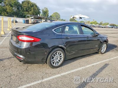 Trzecie zdjęcie samochodu z tyłu: 2014 FORD FUSION TITANIUM PHEV VIN:3FA6P0SU5ER366913 - miniatura