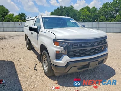 Czwarte zdjęcie samochodu z boku: 2024 CHEVROLET SILVERADO C1500 VIN:3GCNAAEK2RG136349 - miniatura