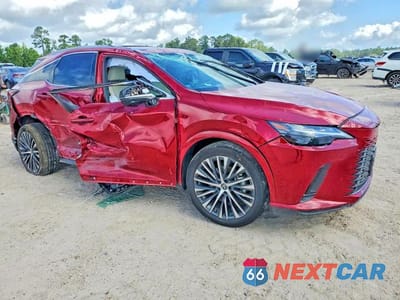 Czwarte zdjęcie samochodu z boku: 2025 LEXUS RX 350 PREMIUM+ VIN:2T2BAMBAXSC067194 - miniatura