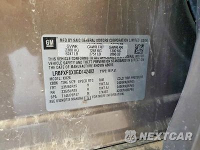 Zdjęcie 13 z 13 samochodu: 2016 BUICK ENVISION PREMIUM VIN:LRBFXFSX0GD142482 - miniatura