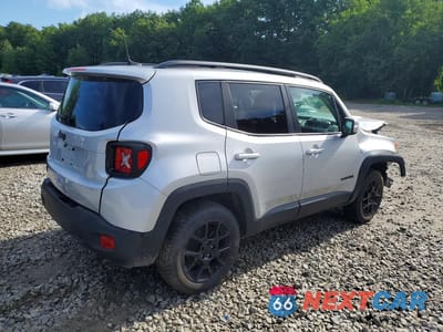 Trzecie zdjęcie samochodu z tyłu: 2019 JEEP RENEGADE LATITUDE VIN:ZACNJBBB2KPK28220 - miniatura