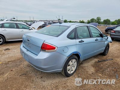 Trzecie zdjęcie samochodu z tyłu: 2008 FORD FOCUS S/SE VIN:1FAHP34N88W269075 - miniatura