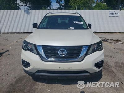 Piąte zdjęcie samochodu w środku: 2017 NISSAN PATHFINDER PLATINUM VIN:5N1DR2MM7HC671137 - miniatura