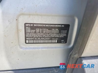Zdjęcie 13 z 13 samochodu: 2018 BMW X1 XDRIVE28I VIN:WBXHT3C36J5K22051 - miniatura