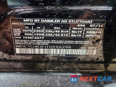 Zdjęcie 12 z 12 samochodu: 2017 MERCEDES-BENZ GLA 250 VIN:WDCTG4EB1HJ296298 - miniatura