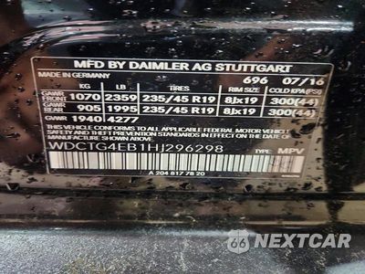 Zdjęcie 12 z 12 samochodu: 2017 MERCEDES-BENZ GLA 250 VIN:WDCTG4EB1HJ296298 - miniatura