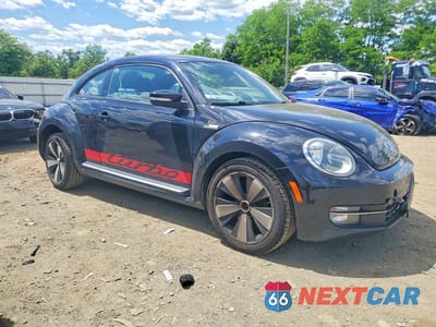 Czwarte zdjęcie samochodu z boku: 2012 VOLKSWAGEN BEETLE TURBO VIN:3VWVA7AT8CM665389 - miniatura