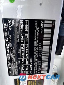Zdjęcie 14 z 14 samochodu: 2020 MERCEDES-BENZ GLS 580 4MATIC VIN:4JGFF8GE1LA218323 - miniatura